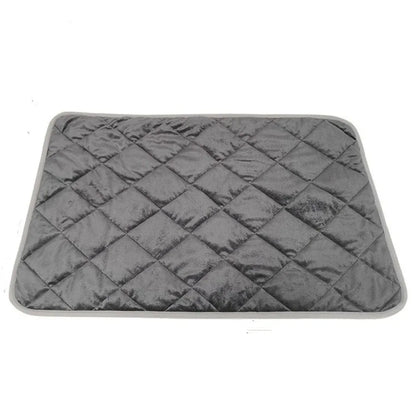 Pet Bed Mat Anti-Slip Self-Heating Dog Pad Thermal Folding Pet Sleeping Blankets Cozy Soft Dog Crate Pad for Cats and Dogs
