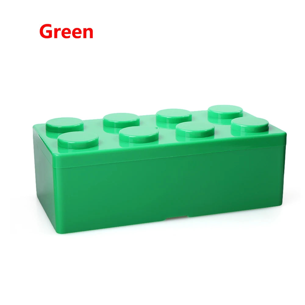 storage box Creative Storage Box Building Block Shapes Plastic Saving Space Box Superimposed Desktop Handy Office Supplies