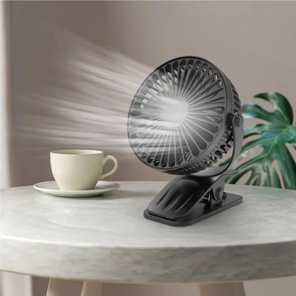 Portable Mini Hand Clip Fan USB Charging Quiet Desktop Electric Fan High Quality Student Dormitory Small Cooling Ventilador Fans