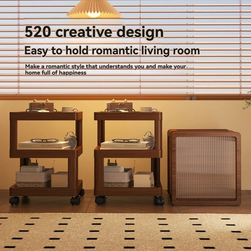 Modern Small Table Bedroom Shelf Sofa Side Side Storage Cabinet Coffee Table Nightstands Furniture Bedroom
