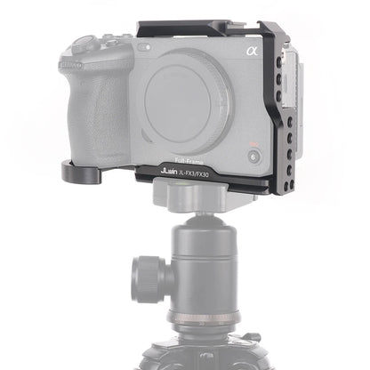 Camera Cage for Sony FX30/FX3 Rabbit Case For Sony Micro-Single Cameras Protective Frame with Arri Hole Arkah Dovetail groove