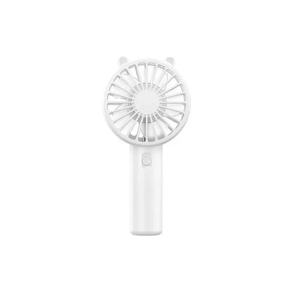 Portable Handheld Fan Mini USB Rechargeable Fan Cute Desktop Cooling Small Silent Fan Adult Children Outdoor Dormitory Travel