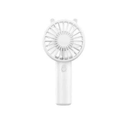 Mini USB Rechargeable Handheld Fan, Mute Portable Cooling Fan for Eyelash Makeup Desk Outdoor