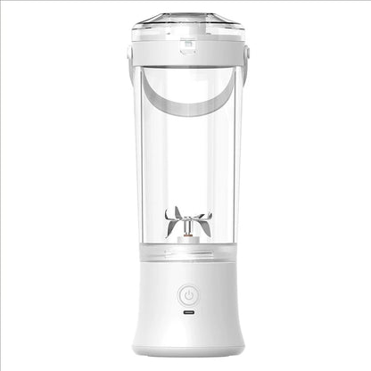 New Portable Blender 600ML Electric Juicer Fruit Mixers 4000mAh USB Rechargeable Smoothie Mini Blender Personal Juicer colorf
