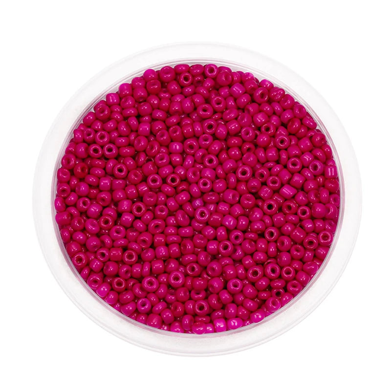1000/500pcs 3/4mm Glass Seed Beads DIY Accessories Jewellery Making Materials Supplies Pony Bead For Craft Bracelets Jewelry