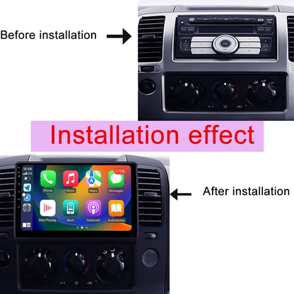 GPS Navigation for Nissan Navara 2006 - 2012 CarPlay Car Radio Video Audio Multimedia Player DSP Stereo Bluetooth  QLED Screen