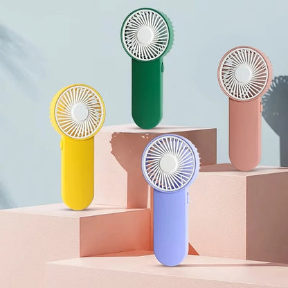 Portable Handheld Cooling Fan For Outdoor Travel, Portable, For Student Dormitory, Small Electric Fan Adjustable Single Speed