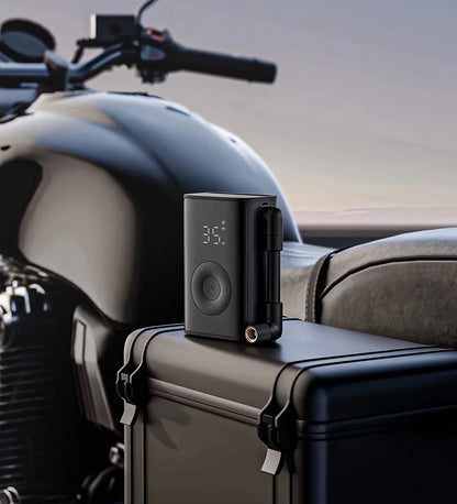 Xiaomi MIJIA Portable Electric Air Compressor 150 PSI, 2000mAh, Tire Pressure Detection, Multiple Preset Mode,LED Light Air Pump