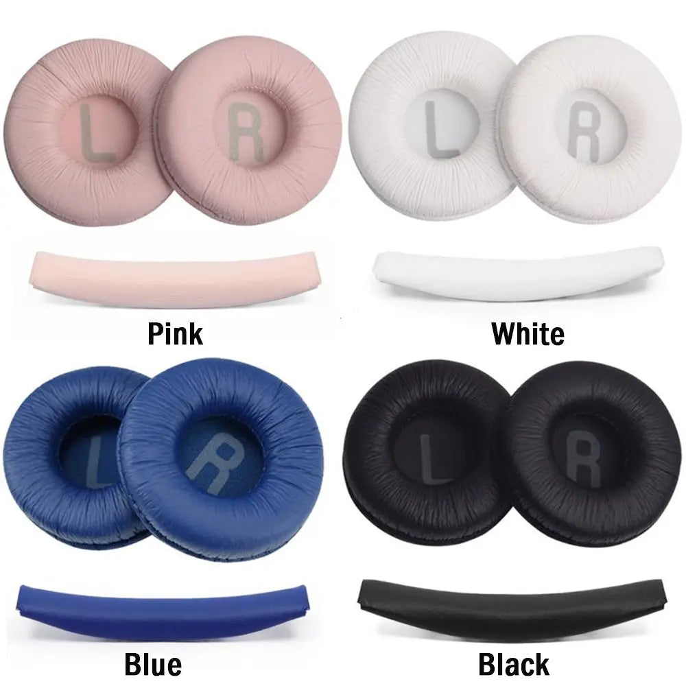 1 Pair 70mm Replacement Foam Ear Pads Pillow Cushion Cover for JBL Tune 600 T450 T450BT T500BT JR300BT Soft Headphone Headset