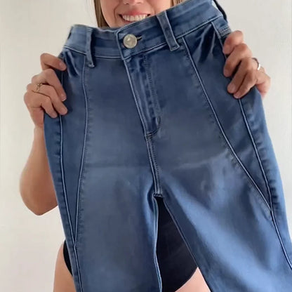 SPARSHINE SS Skinny Jeans for Women High Waist Panties 2023 Black Gray and Blue Slim Fit Trousers Autumn and Winter Elastic Was