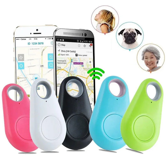 Smart GPS Tracker Car Positioner Real Time Tracking Bluetooth Locator Tracer for Pet Kids Car Wallet Key Collar Accessories