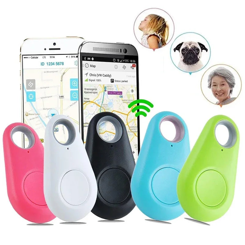 Smart GPS Tracker Car Positioner Real Time Tracking Bluetooth Locator Tracer for Pet Kids Car Wallet Key Collar Accessories