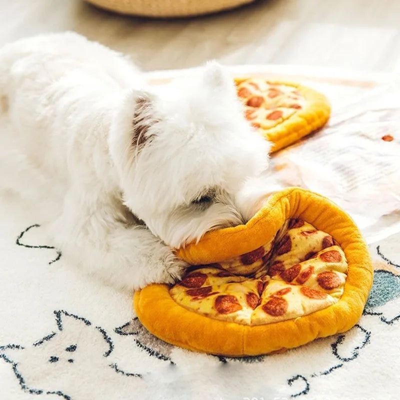 Dog Toys Pet Grinding Teeth Squeaky Plush Toy Interactive Chewing Toy For Dogs Puppies