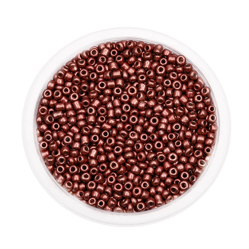1000/500pcs 3/4mm Glass Seed Beads DIY Accessories Jewellery Making Materials Supplies Pony Bead For Craft Bracelets Jewelry