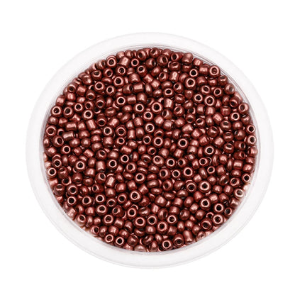 1000/500pcs 3/4mm Glass Seed Beads DIY Accessories Jewellery Making Materials Supplies Pony Bead For Craft Bracelets Jewelry