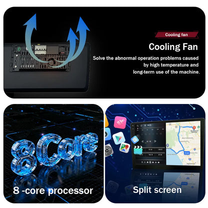 GPS Navigation Android 15 For Honda Edix FRV 2004-2009 BT Carplay Car Radio Multimedia  Head Unit WIFI Video Player 4G DSP Audio