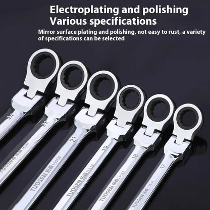 Mechanical Advantage Ratchet Wrench Tool for Easy Use in Tight Spaces Home Improvement Hardware Essential
