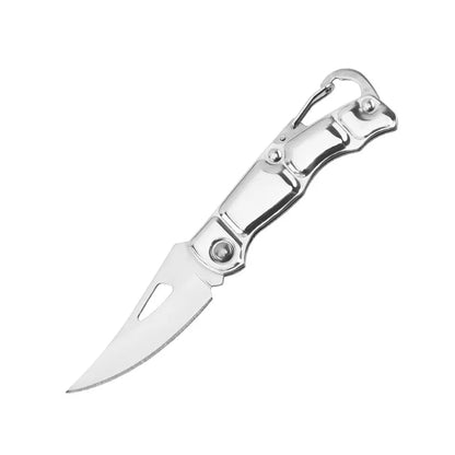 Folding Fruit Knife Stainless Steel Meat Cleaver Kitchen Knife with Non-slip Handle for Kitchen Accessories Pocket Knife