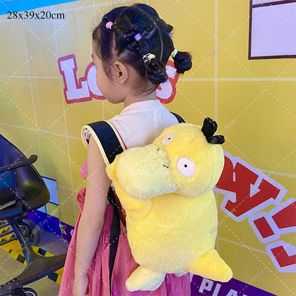 Hot Sale Pokemon Plush Backpack Toys Cute Psyduck Charizard Gengar Mimikyu Snorlax Ho-Oh Piplup Stuffed Schoolbag Peluche Dolls