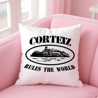 Fashion Brand C-CorteizS Cushion Cover Comfortable Reversible Pillow Cover Ideal for Car Sofa Bedroom & Beyond
