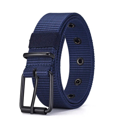 Fashionable Men's Pin Buckle Belt High Quality Simple Outdoor Adventure Multifunctional Belt Retro Men's Birthday Gifts