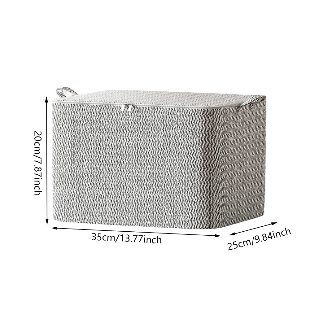 Stereoscopic Storage Boxes Household Storage Boxes Organizing Boxes Fabric Foldable Large Capacity Dust-proof Closet Storage