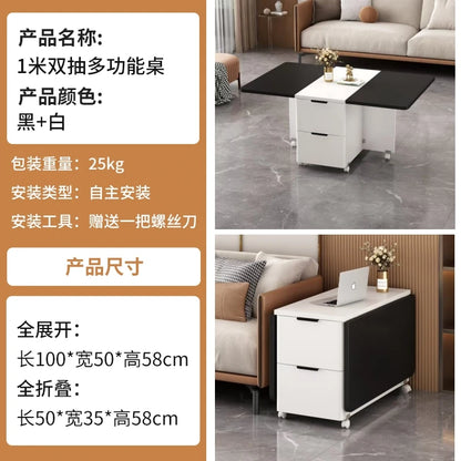 Italian Folding Coffee Table With Storage Removable Modern Neutral Coffee Table Premium Beauty Mesa De Centro Home Furniture