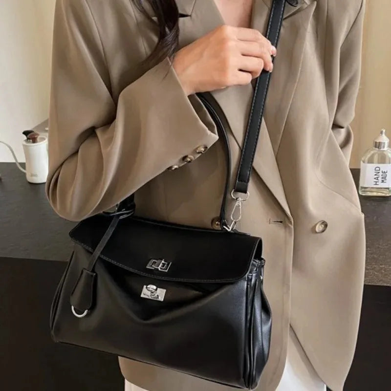 Fashion Large Capaci Platinum Bag Casual Crossbody oulder Bag for Women Faionable Underarm Bag Modern Neutral Sle New Style 2026