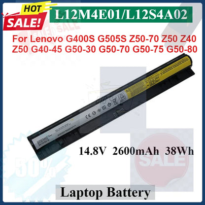 14.8V L12M4E01 L12S4A02 Laptop Battery For Lenovo G400S G505S Z50-70 Z50 Z40 Z50 G40-45 G50-30 G50-70 G50-75 G50-80