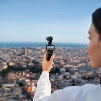 DJI Osmo Pocket 4 Standard Combo New 1″ CMOS Pocket Gimbal Camera 4K/240fps 2″ OLED Screen 107GB Built-in Storage