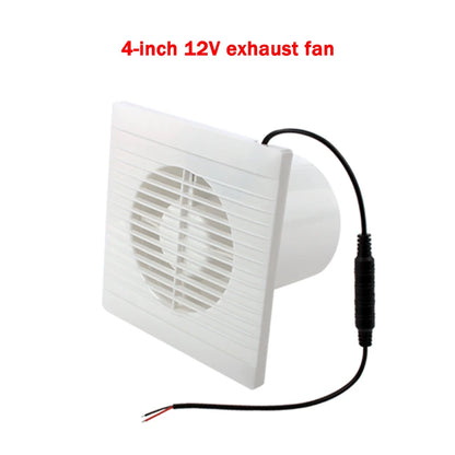 8W Solar Exhaust Fan 12V Air Blower High Speed Ventilator Energy-saving Anti-Mosquito Design Kitchen Bathroom Chicken/Duck Coop
