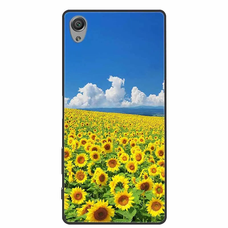 For Sony Xperia X Case F5121 Fashion Soft TPU Silicone Back Cases for Sony Xperia X Cover Protective Funda XperiaX Cartoon F5122