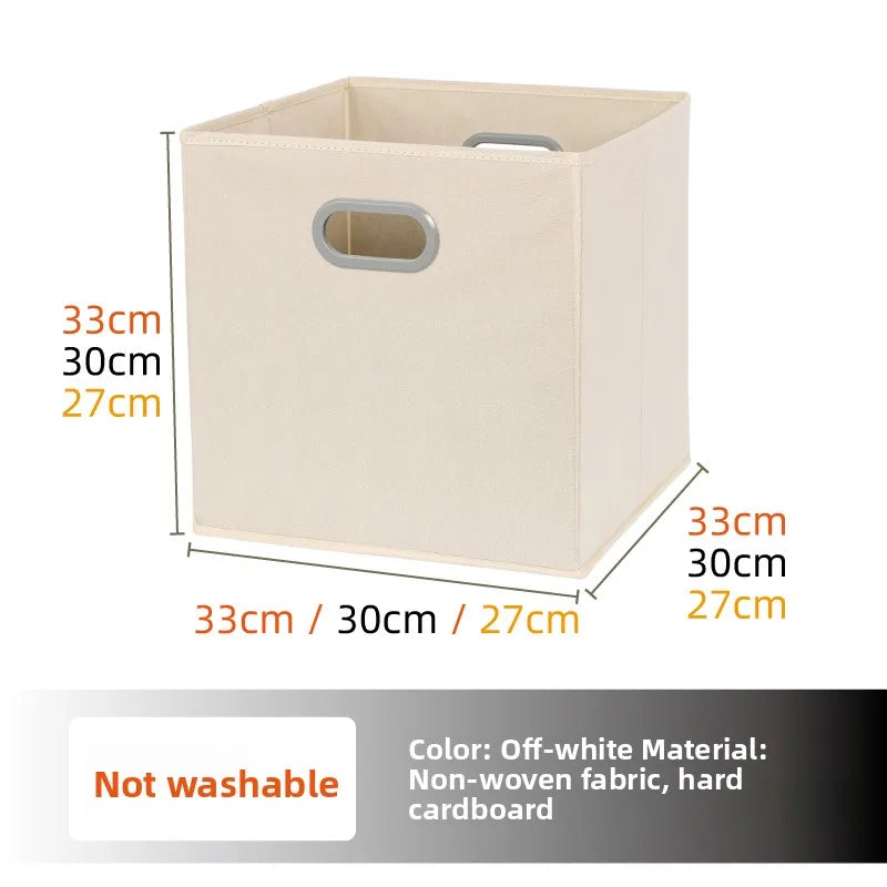 Square id Storage Box Home Dormi Staable Storage Bin Bookcase Storage Box Toy Miscellaneous Item Organizer Basket