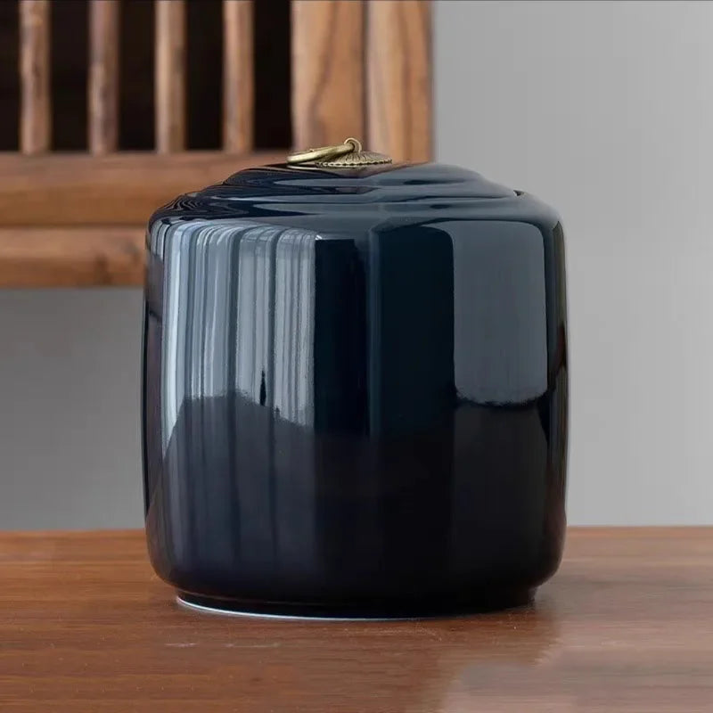 Ceramics Pet Urn Personalized Memorials & Funerary Keepsakes Urns for Pet Human Ashes Cremation Tombstone Portable Pet Supplies