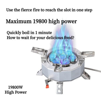 Mountainhiker Five/Seven Stars Portable Gas Stove Burner for Outdoor Camping Hiking Picnic BBQ Cooking Furnace Tourist Supplies