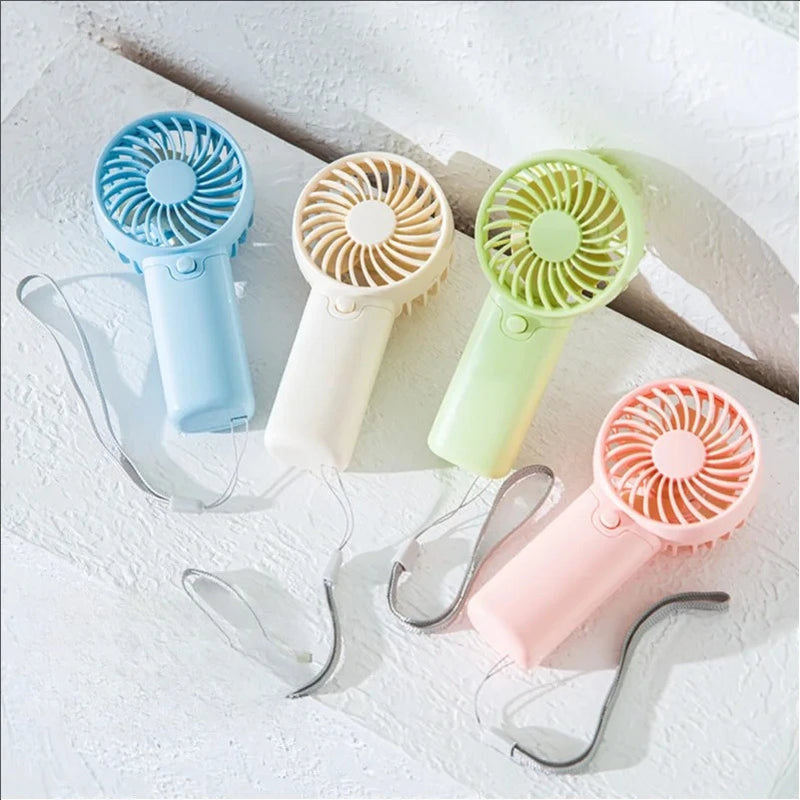 Portable Mini Handheld Fan, Pocket Size Lightweight AA Battery Powered Small Fan Creative Convenient Air Cooler For Home Outdoor