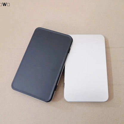 〔W〕Household Iron Storage Box Tin Box Container Empty Hinged Lid Empty Storage Box Candy Card Jewelry Organizer〔Winter1〕