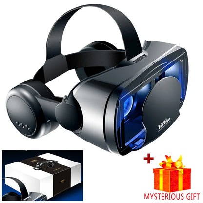 VRG Pro Viar VR Glasses 3D Virtual Reality Headset Helmet Goggles Device Lenses For Smartphone Phone Smart Hedset Gogle Children