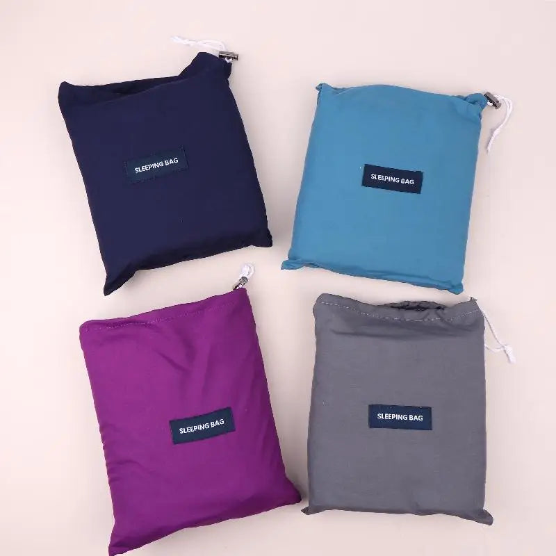115*210CM Lightweight Sleeping Bag Liner Sleeping Sack Outdoor Camping Hotel Travel Sheet Camping Mat Camping Equipment