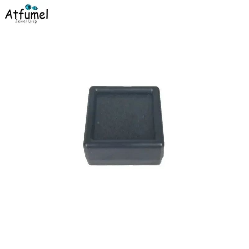 10Pcs Diamond Jewelry Organizer Gems Packaging Box DIY Disamond Ring Jewllery Storage Case 3CM Gemstone Zirconia Gift Box