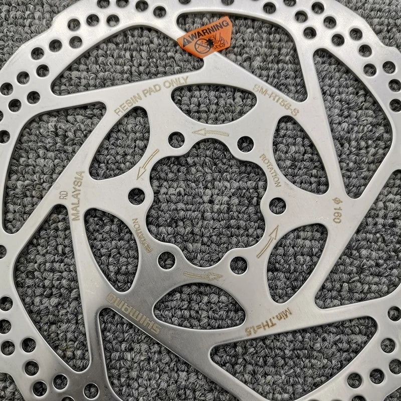 SM RT56 Disc Brake Rotor 160/180mm SM-RT56 Bicycle Brake Disc MTB Hydraulic Brake Disc Rotor Road Mountain Bike Parts