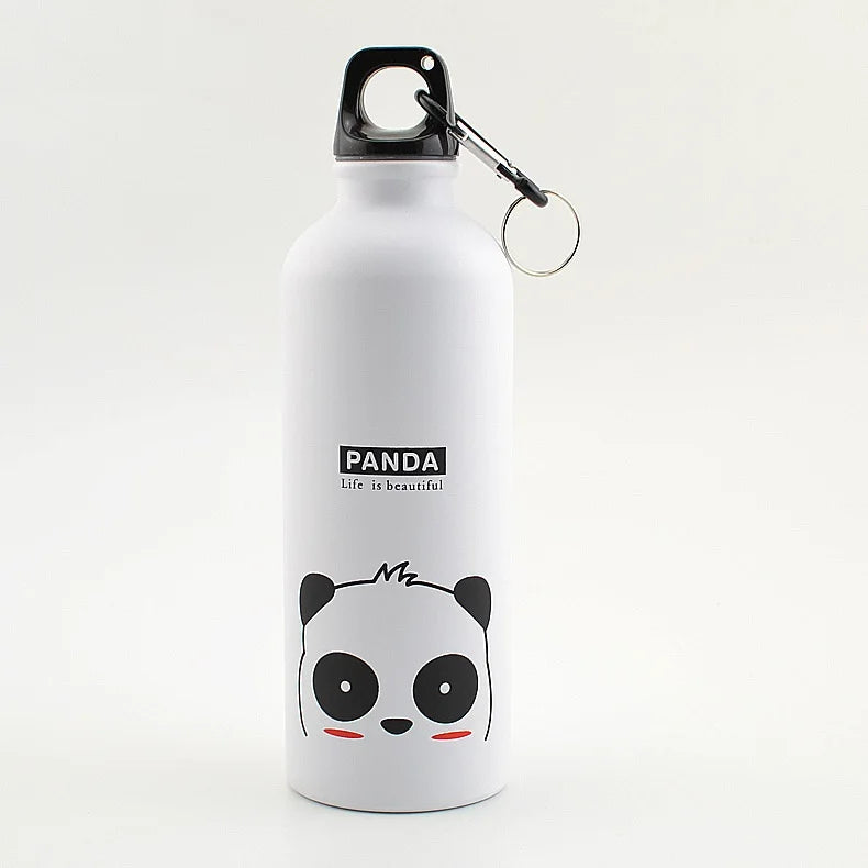 Camping Alloy Water Bottle 500ml Outdoor Portable Cycling Water Bottle