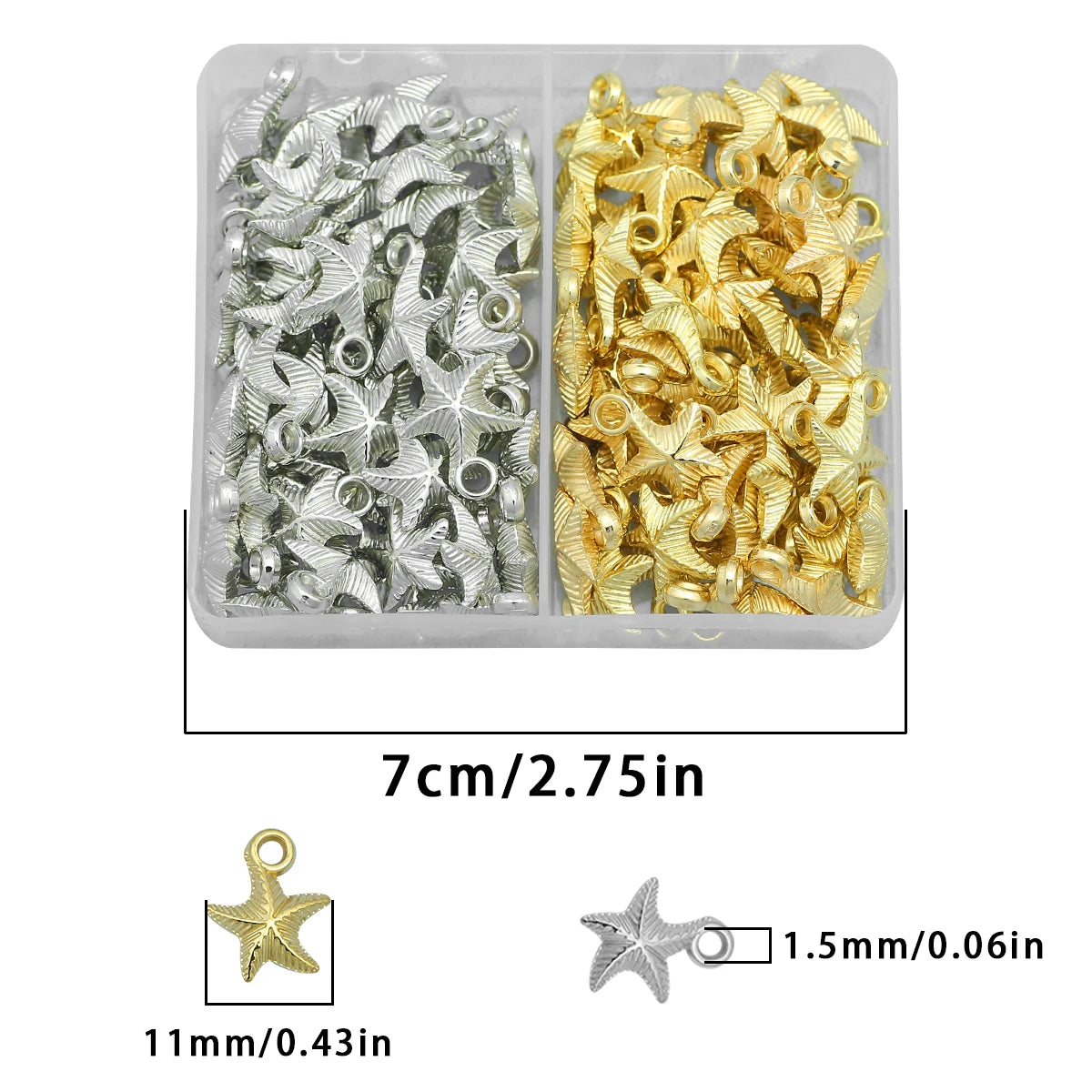 CCB Craft Kits A Variety of Styles Sizes—Handmade DIY Jewelry Making Materials Accessories for Bracelets Necklaces Other Jewelry