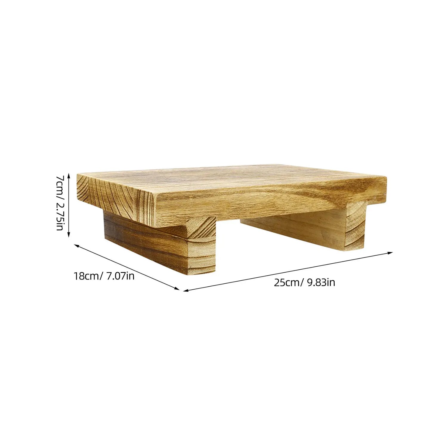Sturdy Wooden Step Stool Design for Bedroom Living Room Entryway Safety Support Household Utility Stepping Stool Bench