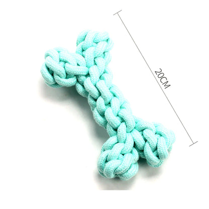 1pc Pet Dog Toys for Large Small Dogs Toy Interactive Cotton Rope Mini Dog Toys Ball for Dogs  Accessories Toothbrush Chew Puppy