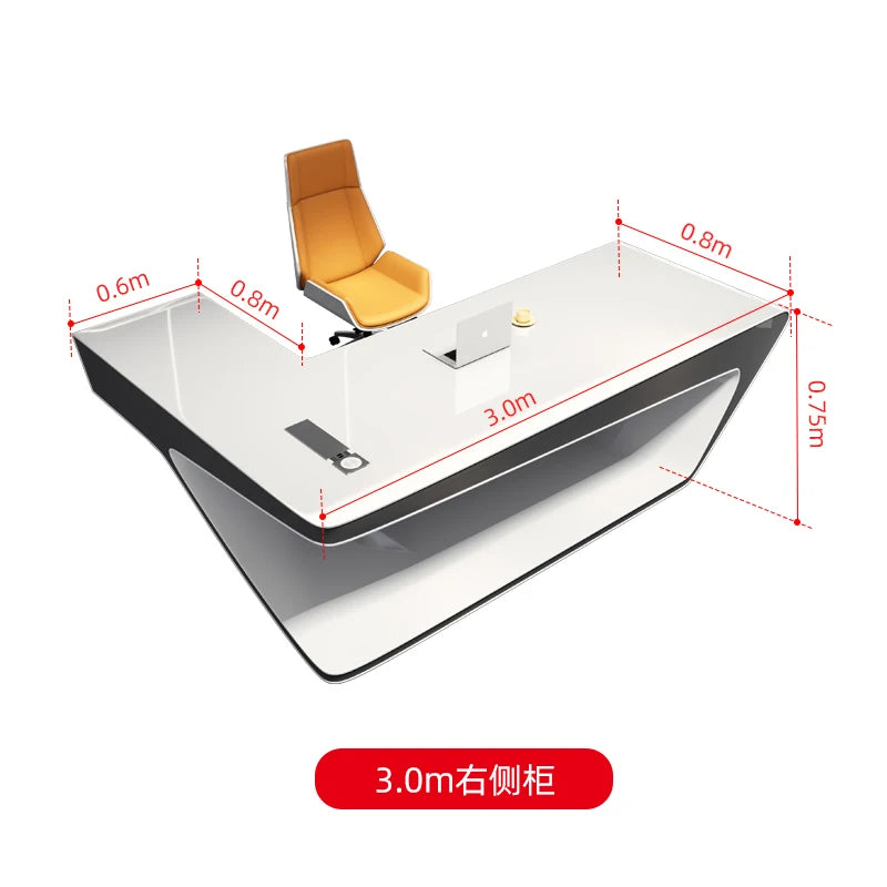 Organizers Modern Office Desk Executive Executive Design Office Desk Computer Organizers Escritorio Oficina Commercial Furniture
