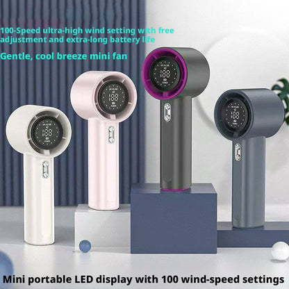 Portable Handheld Fan Rechargeable Personal Fan,Small Pocket Fans for Women Men Travel/Outdoor/Camping