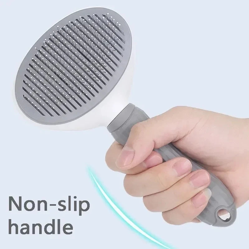 Cleaning Pet Supplies Grooming Brush Dematting Tool Slicker Brush for Dogs and Cats Effortless Hair Remover Comb for Shedding