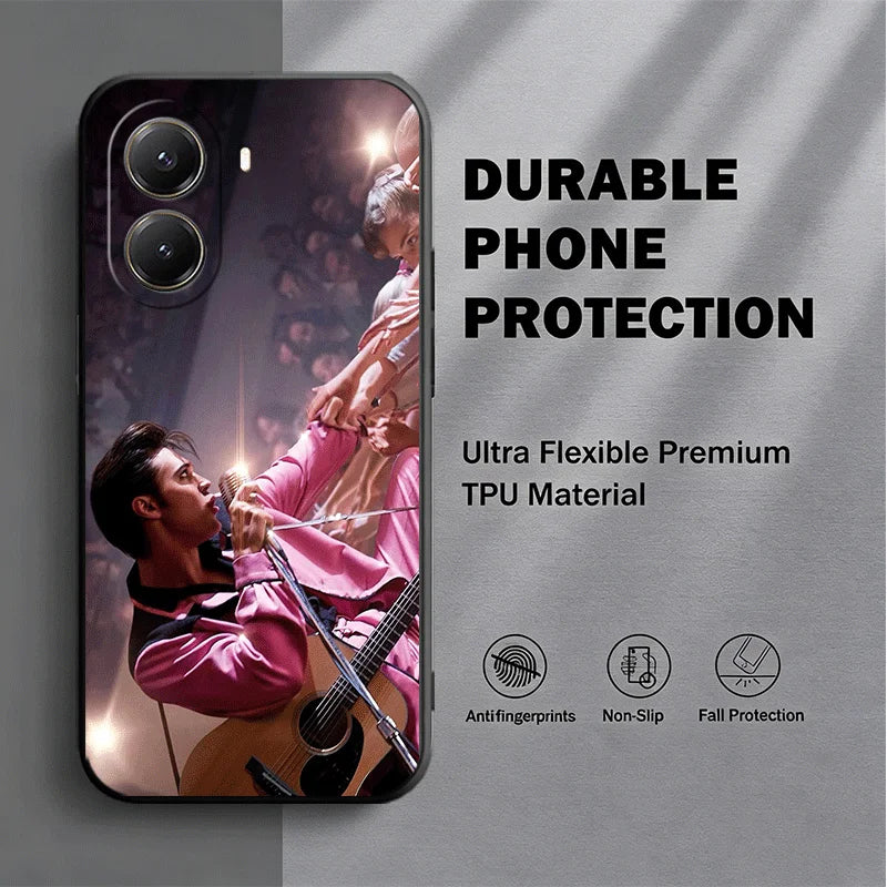 Soft Phone Case For Xiaomi Poco M7 M8 X7 X8 Pro Max X5 X3 Singer E-Elvis P-Presley X6 M6 M5S F8 F7 Redmi 15 15C 14C 13C 15T 17T