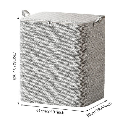 Stereoscopic Storage Boxes Household Storage Boxes Organizing Boxes Fabric Foldable Large Capacity Dust-proof Closet Storage